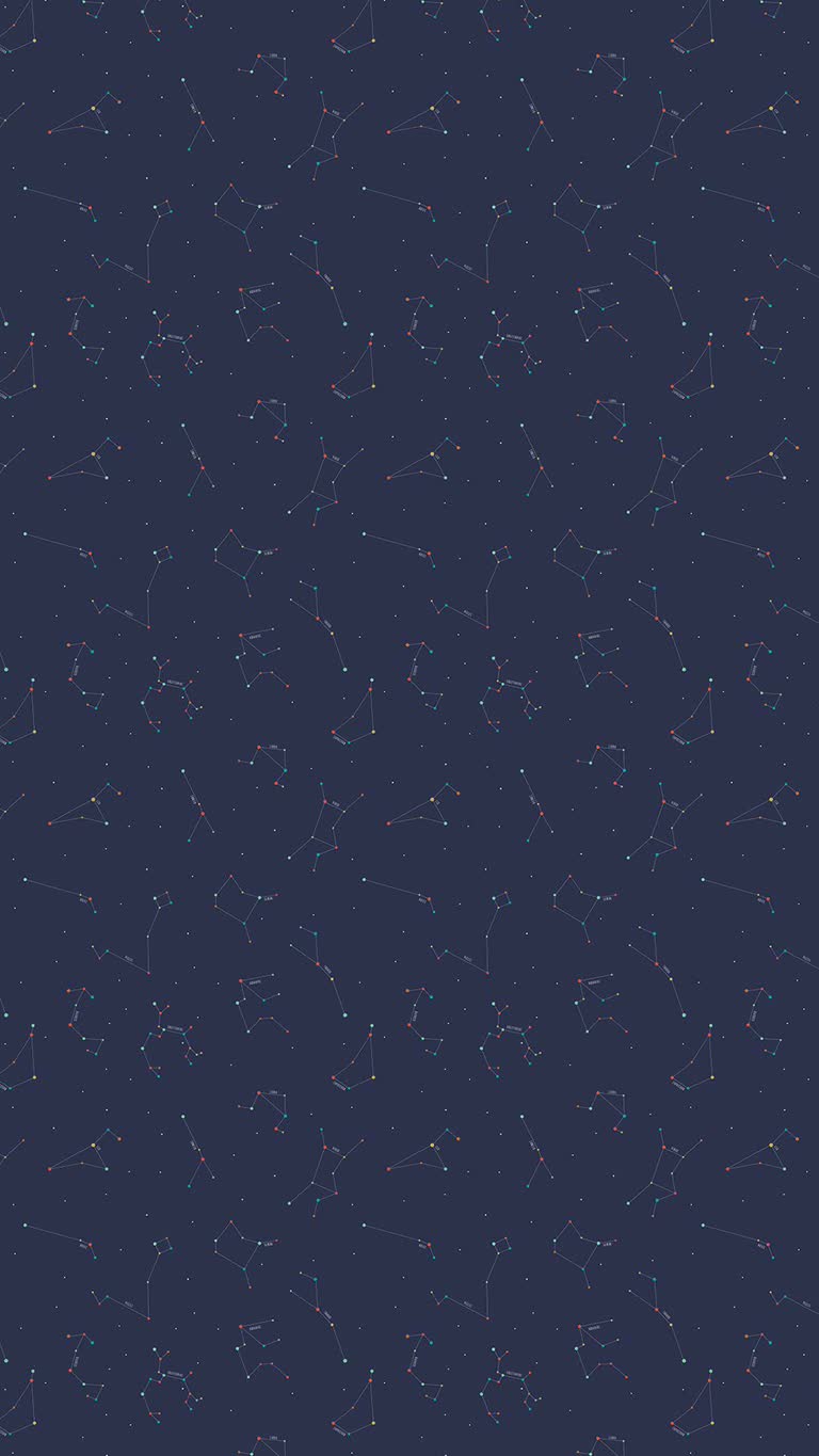 深蓝色背景上的星星和星座,蓝天